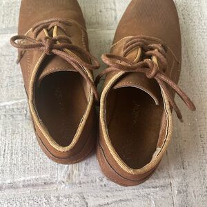 Brown Kids Dress Shoes